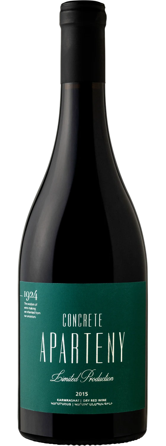 Aparteny Concrete 2015 bottle